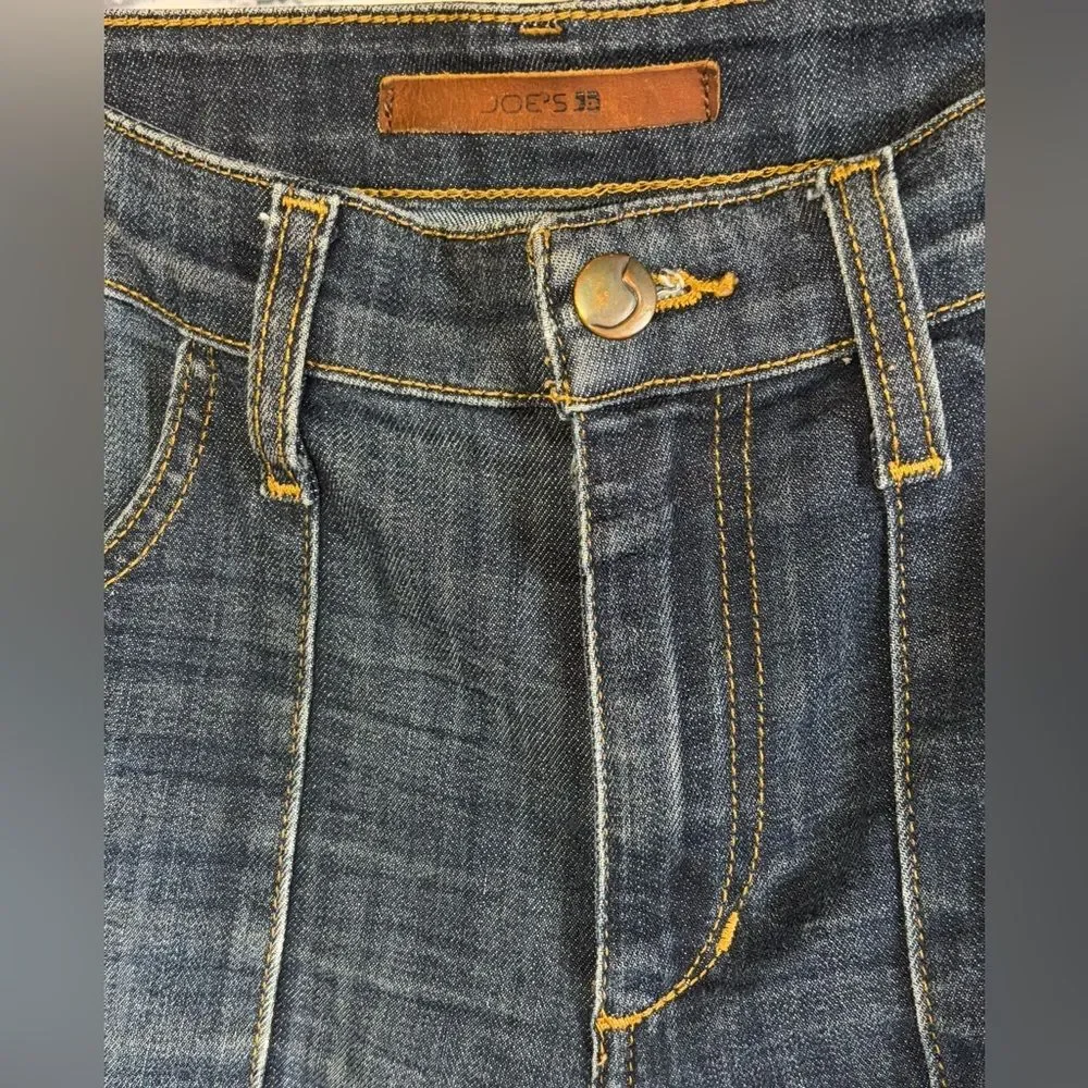 Joe's Jeans Samantha Porkchop Pocket Soft Y2K Classic Boot Cut Jeans Size 28